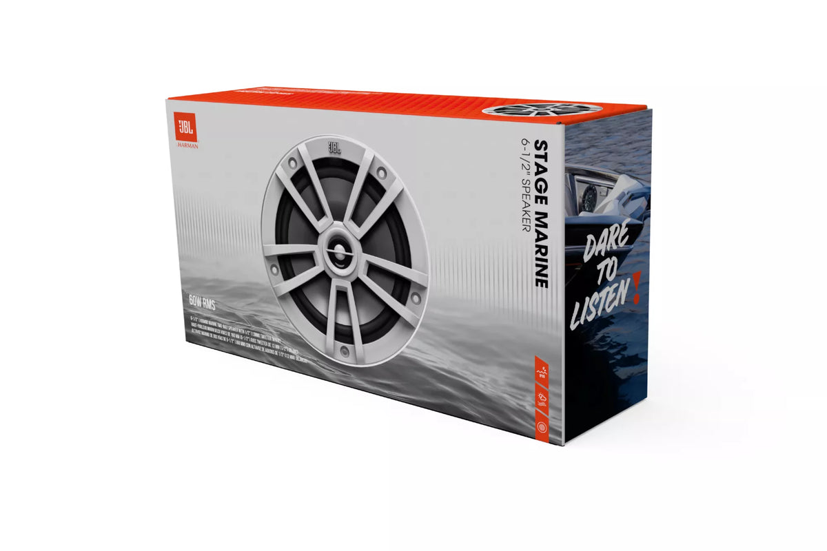 JBL Marine Stage 6 - Altoparlante audio marino da 6,5 Inch (16,5 cm) - 2 x 60 watt RMS