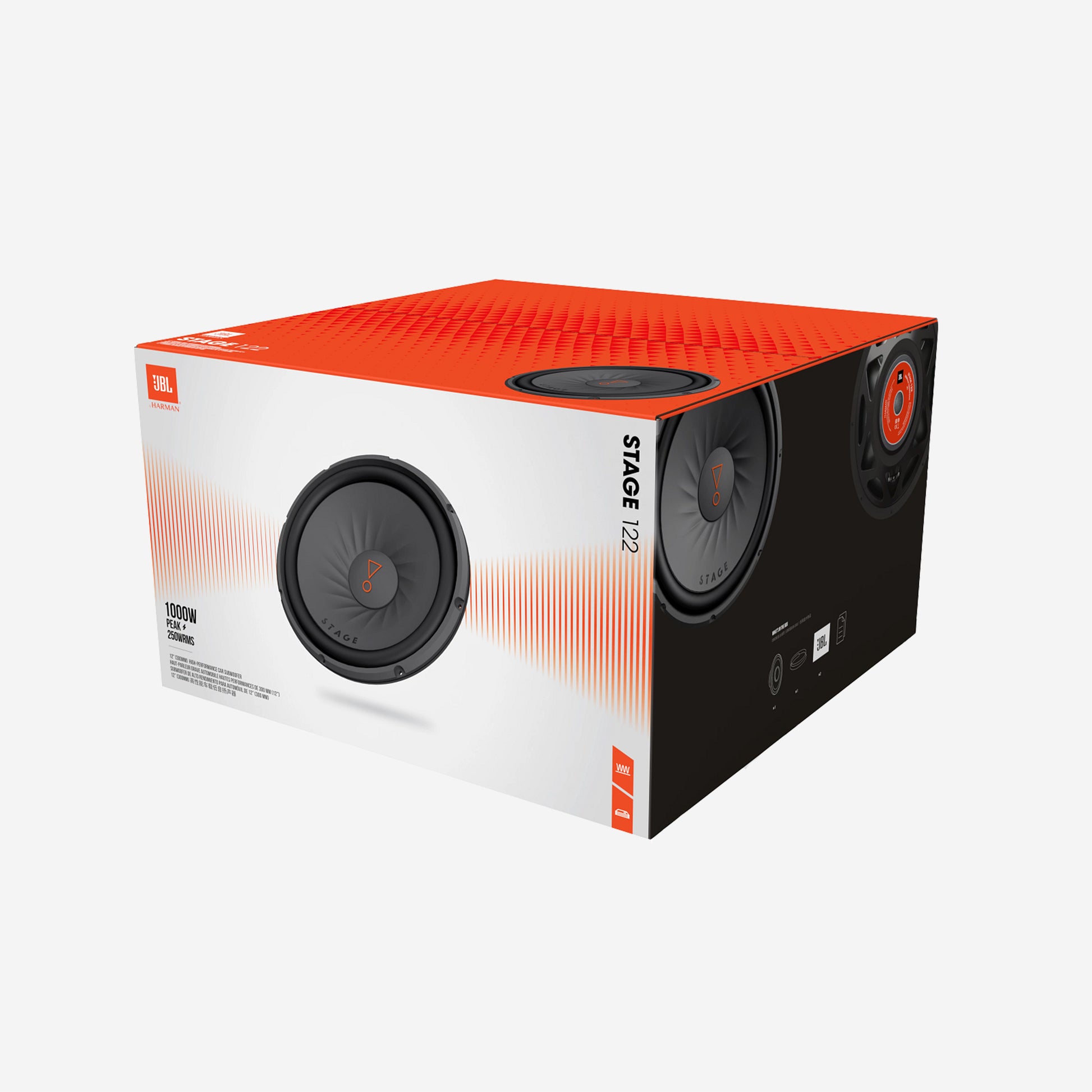 JBL STAGE 122 1000W/250W 30cm mélysugárzó | autóhifi - tuning webáruház JBL STAGE 122 1000W/250W 30cm mélysugárzó | autóhifi - tuning webáruház