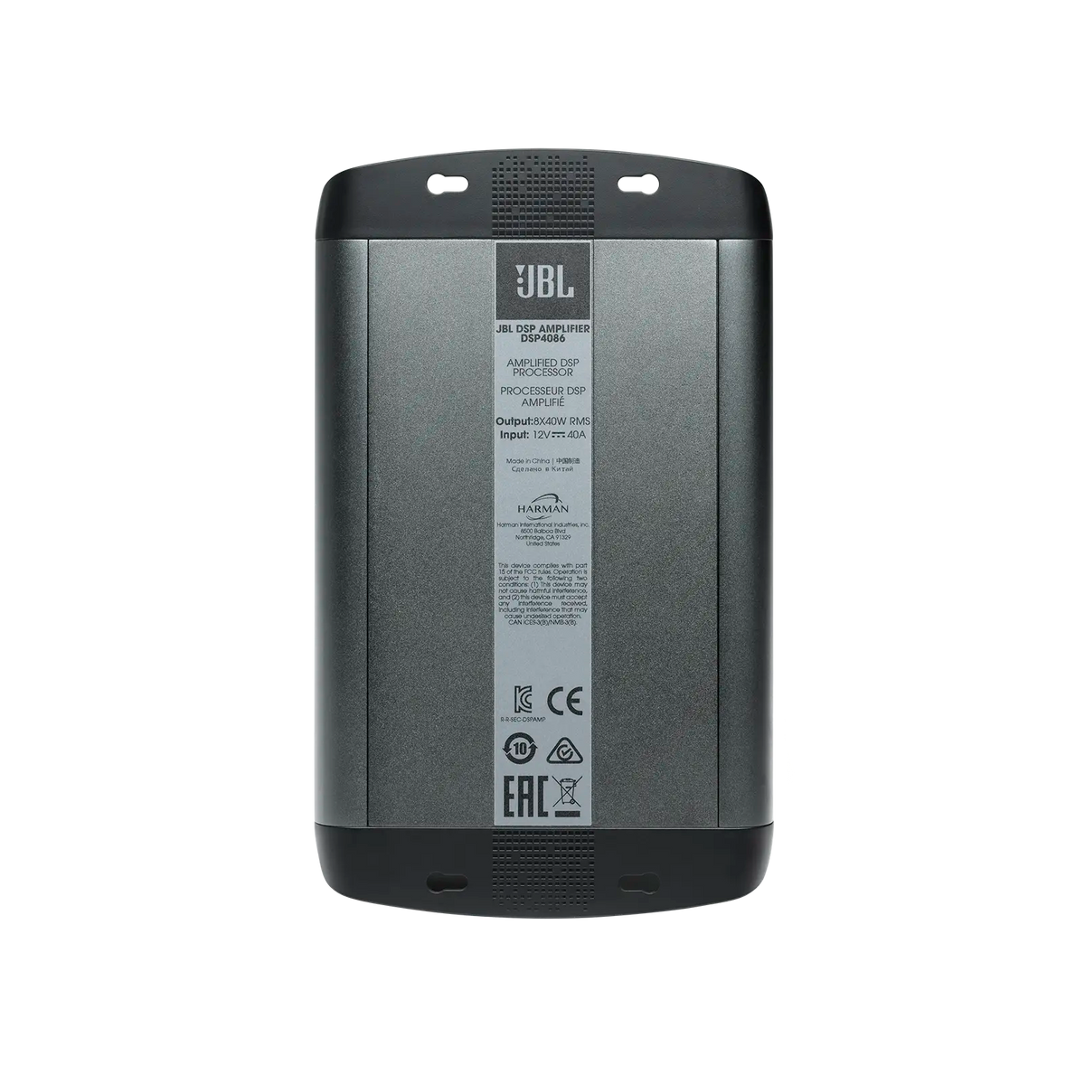 JBL DSP4086 - Amplificatore DSP a 8 canali - 8 x 40 W RMS