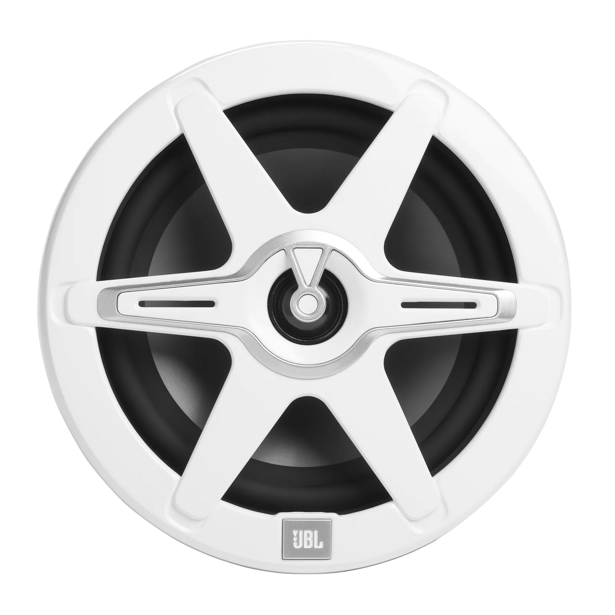 JBL Club Marine 8" (200 mm) - Altoparlanti auto Full Range a 2 vie - 150W RMS / 450 Piek - 7 LED Modes - Con griglia bianca e grigia