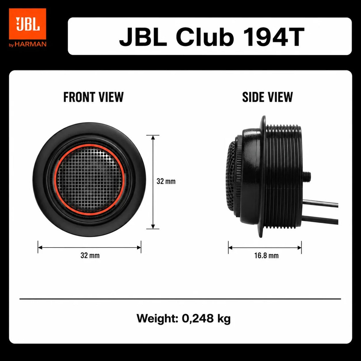 JBL Club 194T