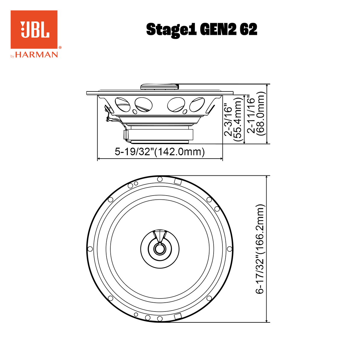 JBL STAGE1 GEN2 62