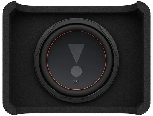 JBL CLUB 1000P - Autosubwoofer - Subwoofer da 10” per auto con cabinet - 700W RMS / 1400W Piek - Cabinet a sfiato Slip Stream