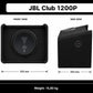JBL Club 1200P - Autosubwoofer - Subwoofer da 12” con cabinet sintonizzato Slip Stream - 400W RMS - Basso potente 30Hz-400Hz