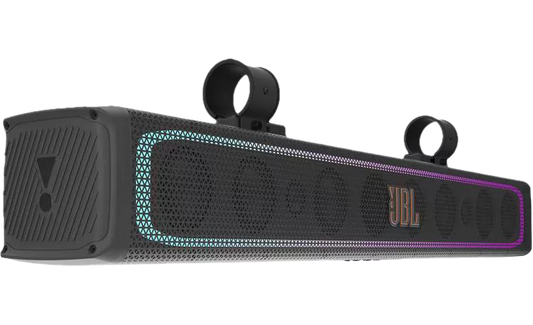 JBL RALLYBAR XL - Altoparlante per auto - Soundbar universale Bluetooth® 35" per veicoli outdoor - Illuminazione LED - Amplificatore 300Wrms